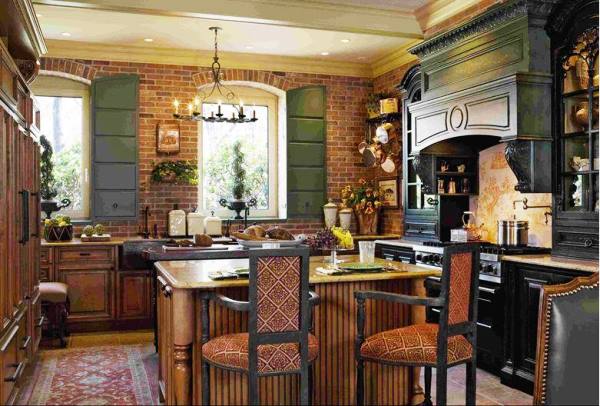 Красота и уют строгого декора кухни в стиле рустик: идеи дизайна старинного оформления +80 фото