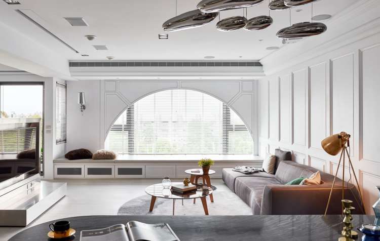 Тайваньдағы бұл кеңістікті HAO Design компаниясы балалары бар отбасы үшін жобалаған.