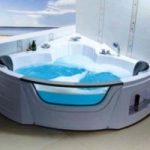 Бұрыштық ванна - заманауи ванна бөлмесінің стильді атрибуты (+67 фото)