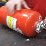 Өрт сөндіргіштен жасалған пеш зымыраны (39 өндірістік фотосурет)